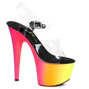 709-RAINBOW 7" Inch With Rainbow Design