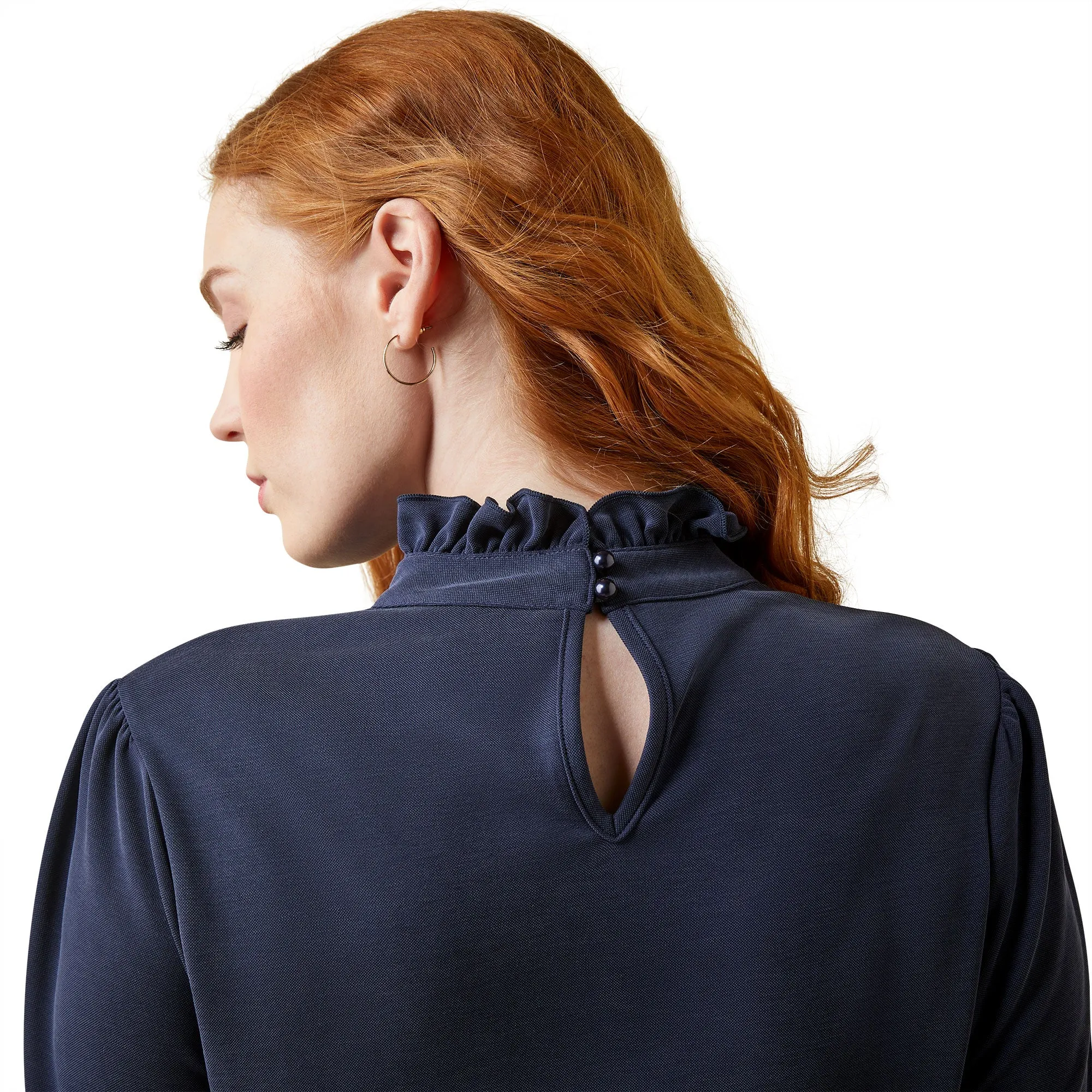 Ariat Ladies Inverness Long Sleeve Top - Navy