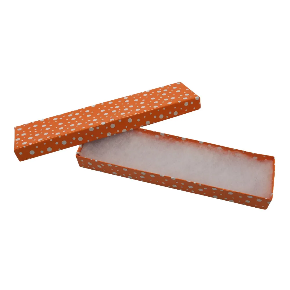 Assorted Glossy Polka Dot Cotton Filled Boxes