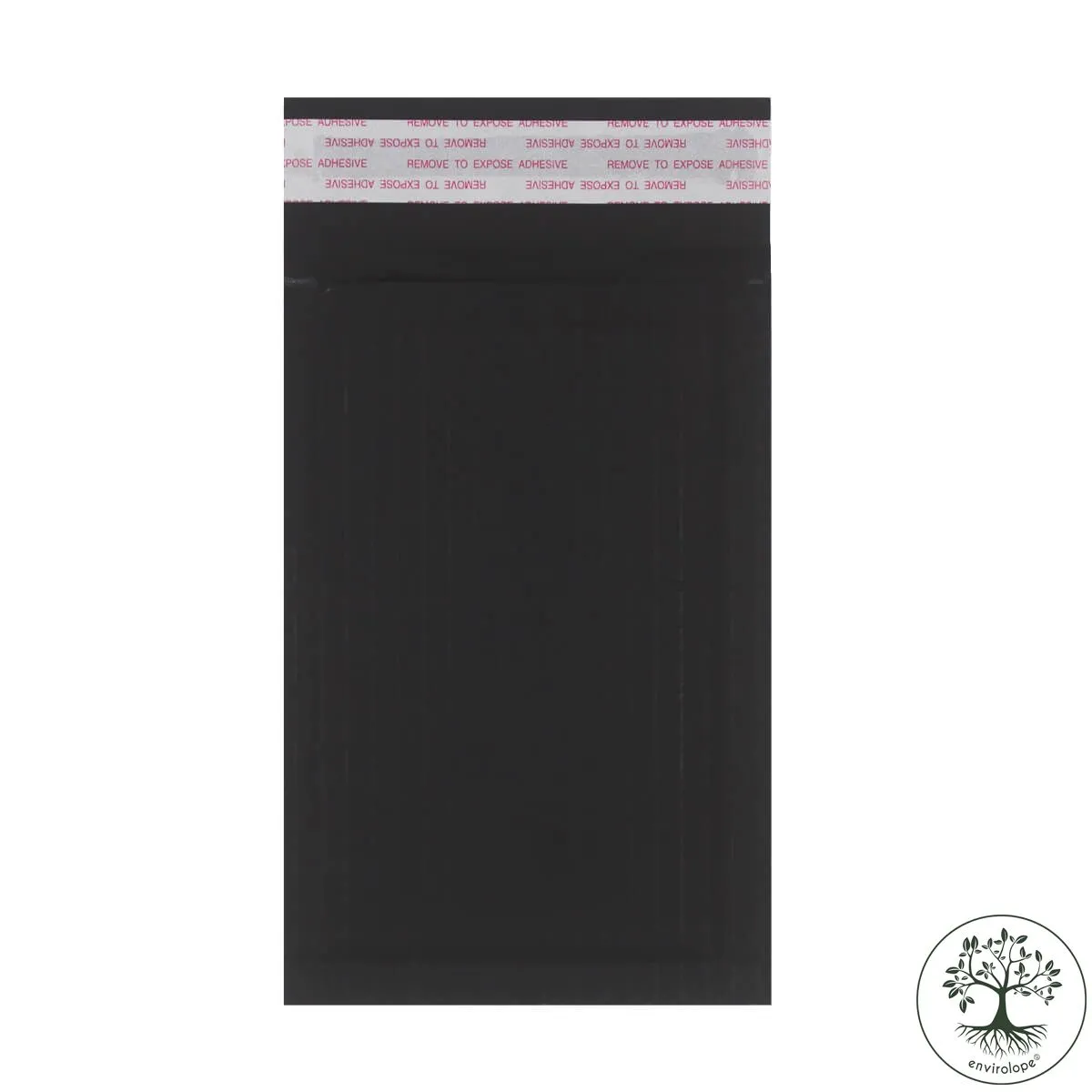 Black Fluted Biodegradable Recyclable Mailing Bags
