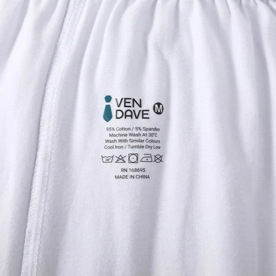 Boys Ven Dave 100% Cotton Knit Chassidish Shorts - 2 Pk.