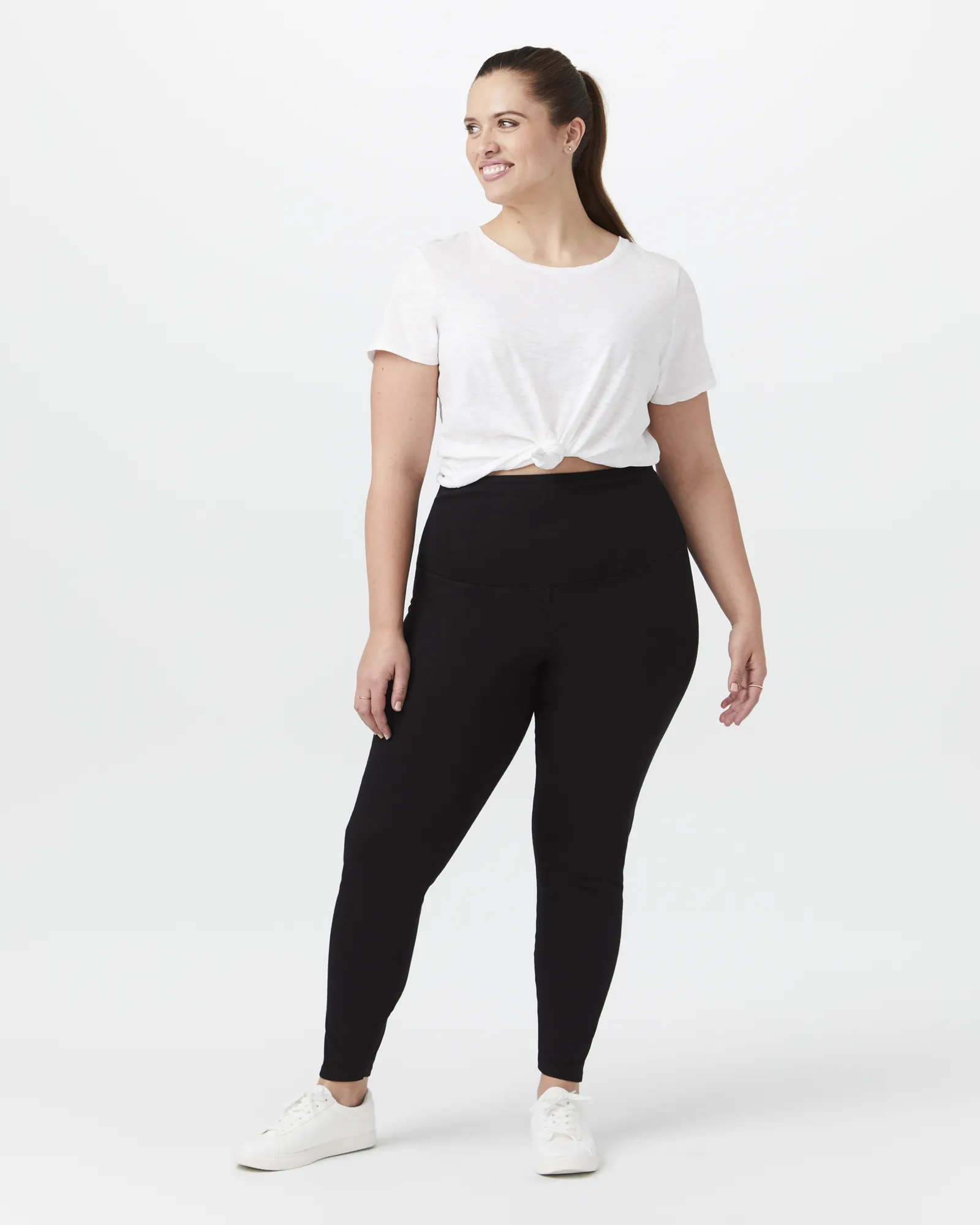 Denim Legging | Black