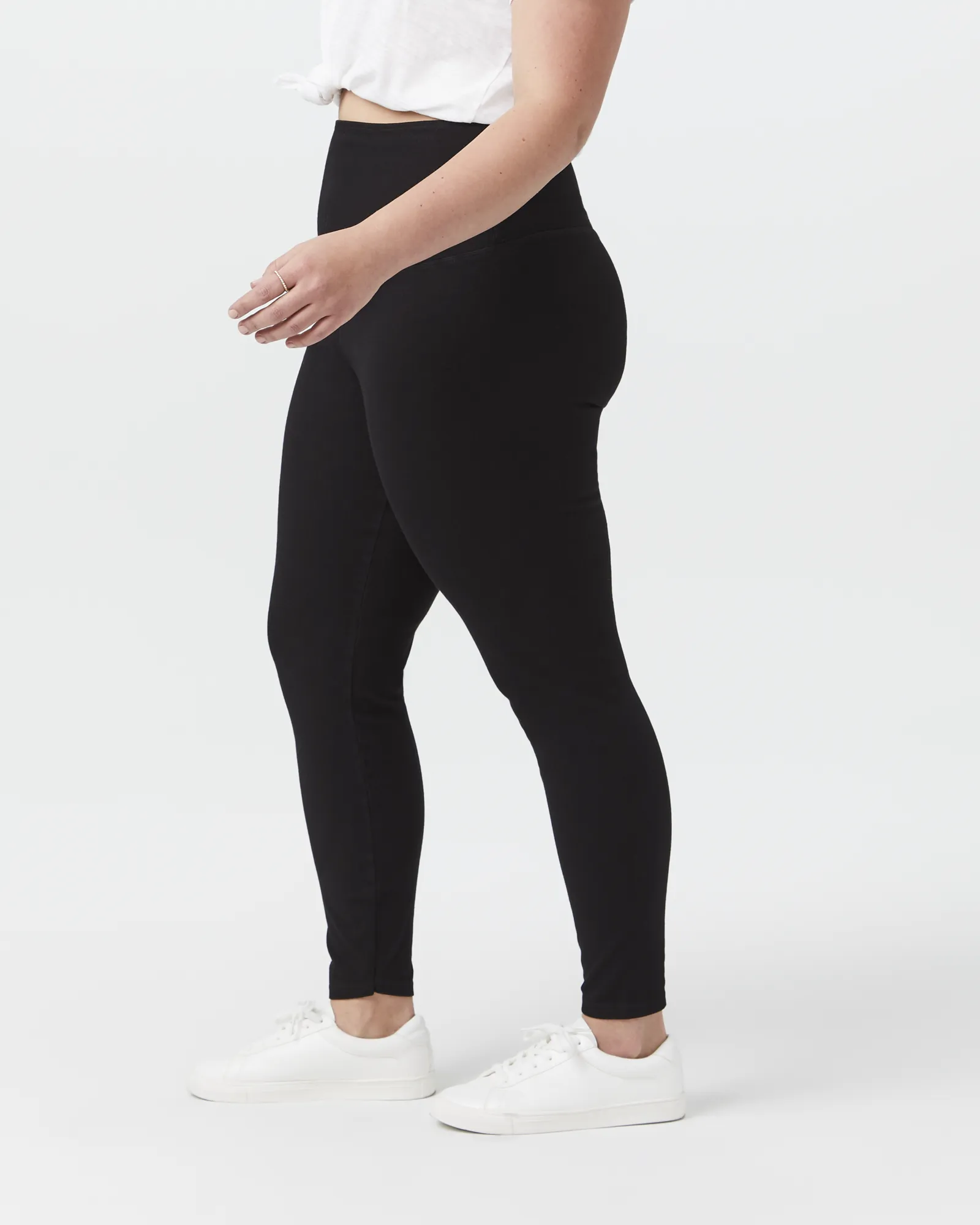 Denim Legging | Black
