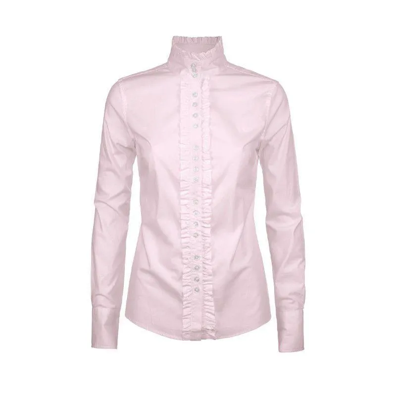Dubarry Chamomile Ruffle Detail Shirt - Pale Pink