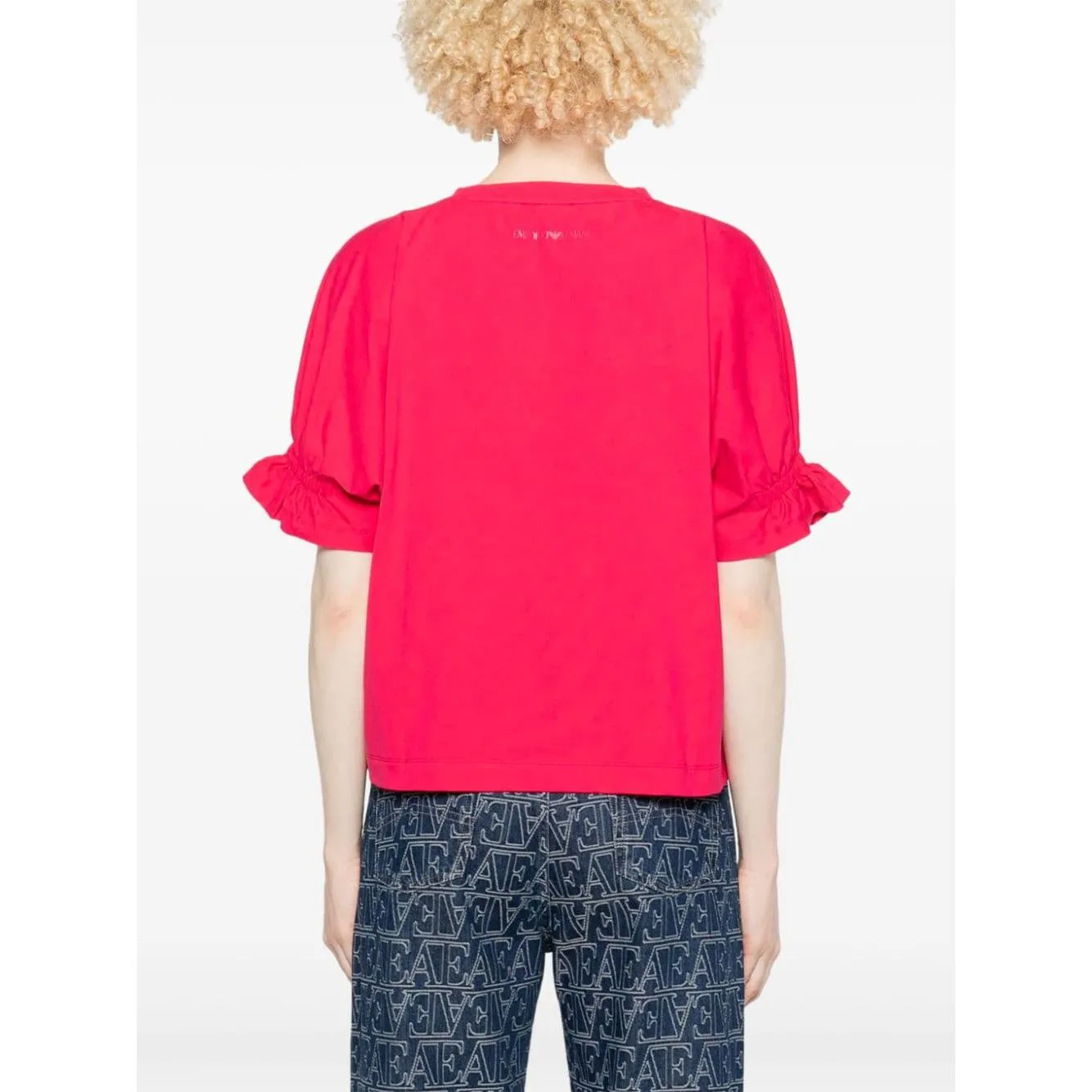 Emporio Armani T-shirts and Polos Red