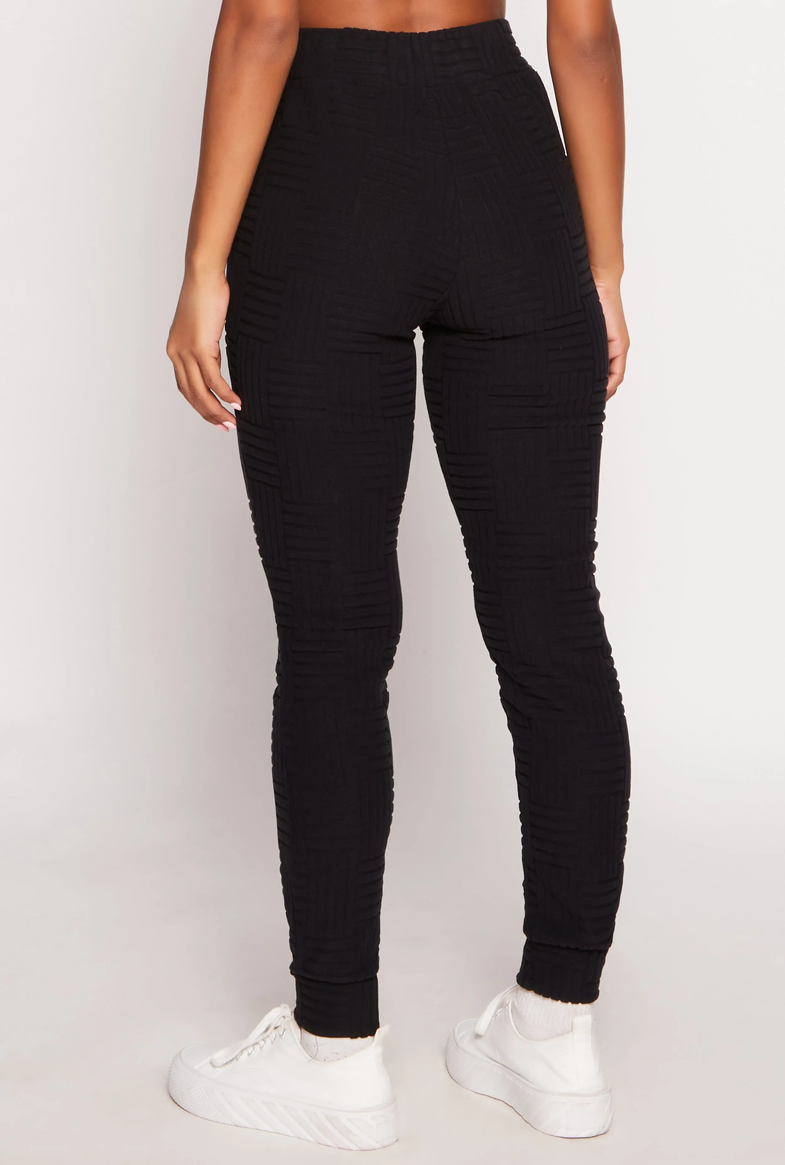 Geometric Embossed Joggers