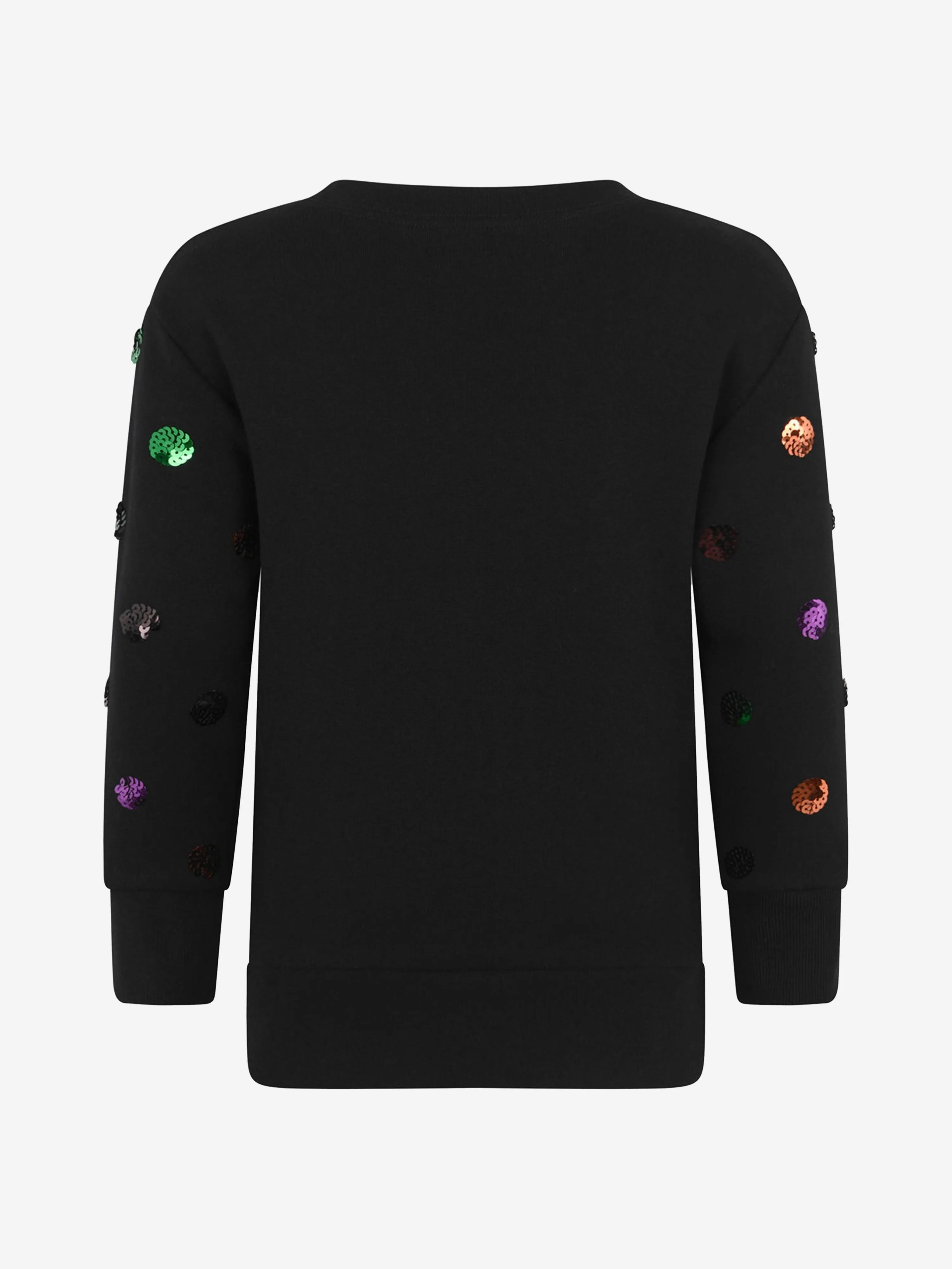 GUCCI Girls cotton polka dots vintage logo sweatshirt