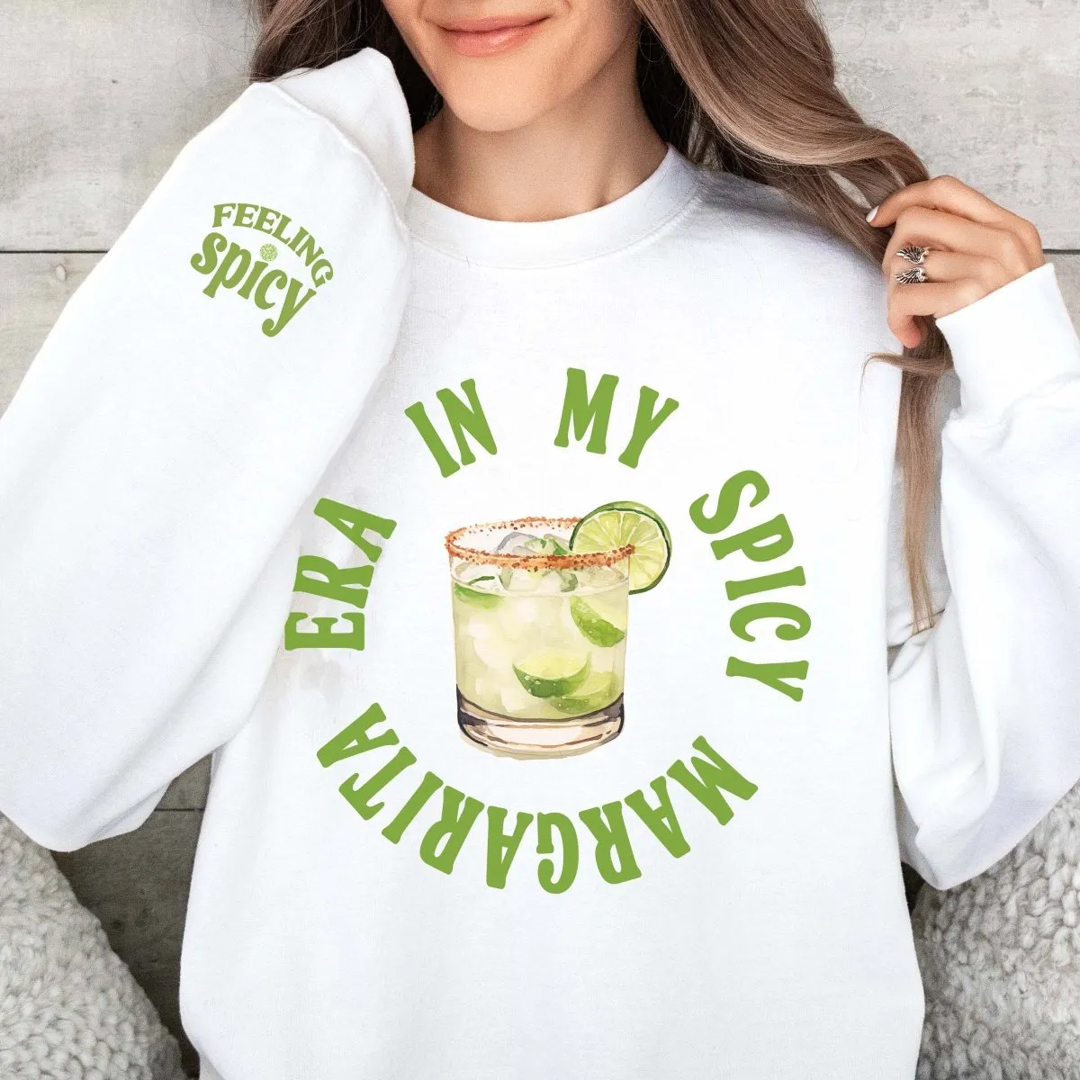 In my Spicy Margarita Era Crew Wholesale Sweatshirt