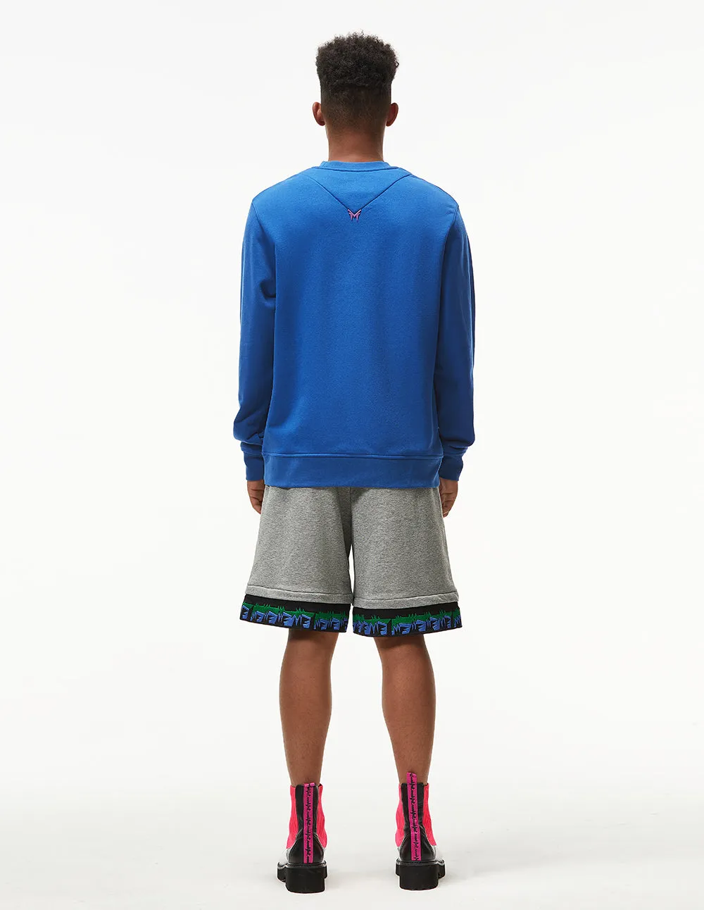 Mark Fast Colin Steel Blue Sweatshirt