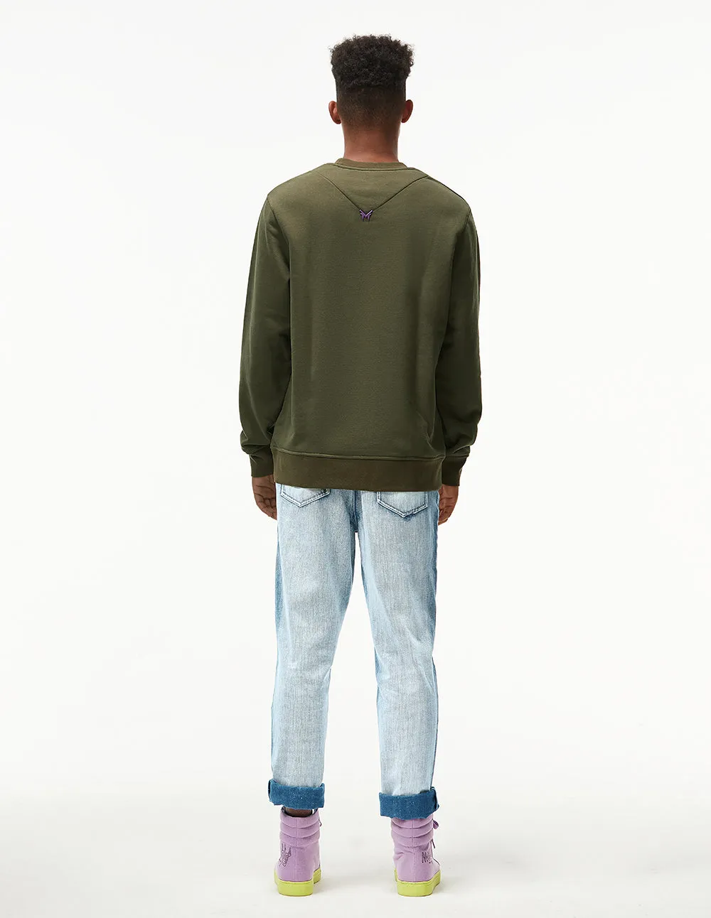 Mark Fast Colin Steel Blue Sweatshirt
