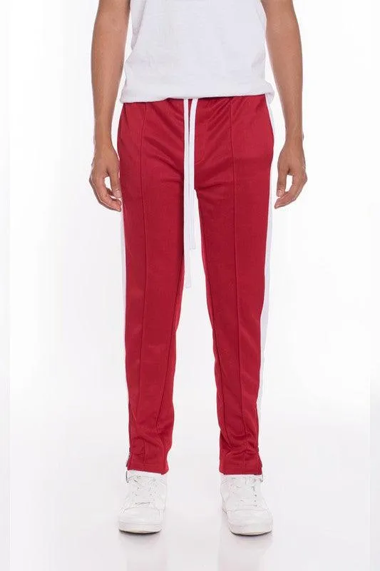 Mens Tricot Stripes Tapered Jogger Pants