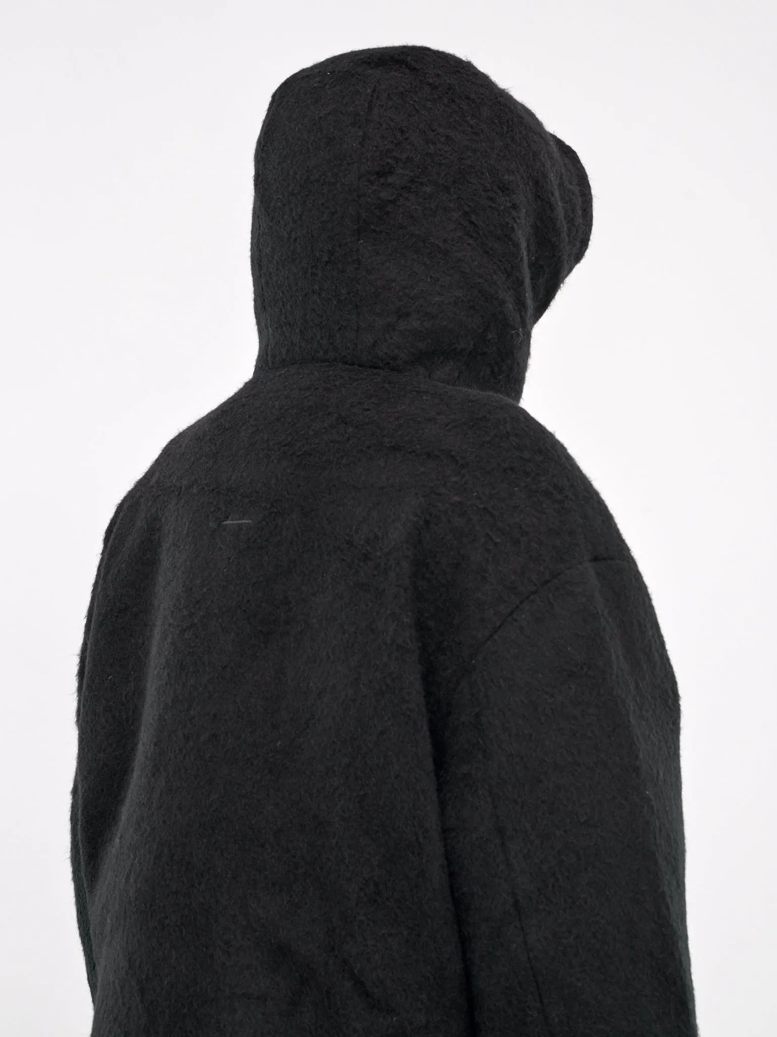 Obelis Mohair Down Jacket (W-02-141-BLK01-BLACK)