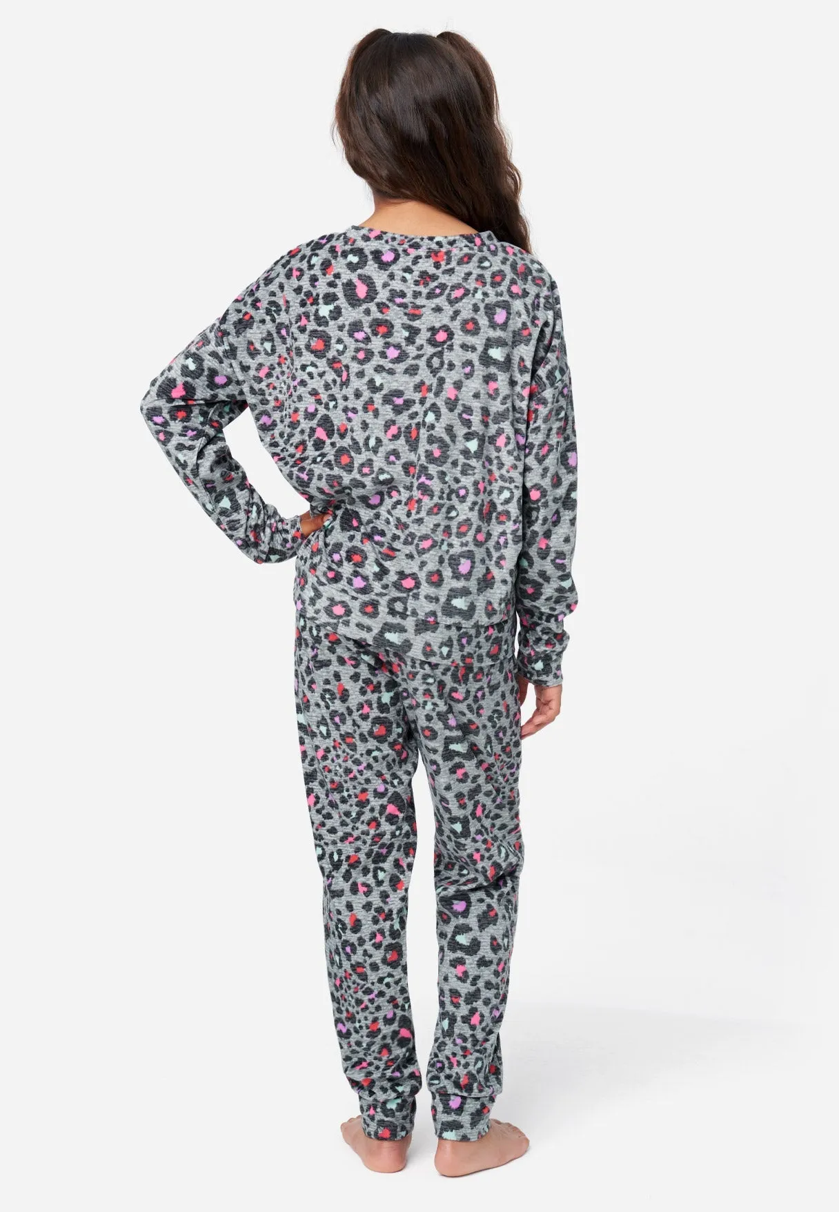 Patterned Jogger Sleep Set
