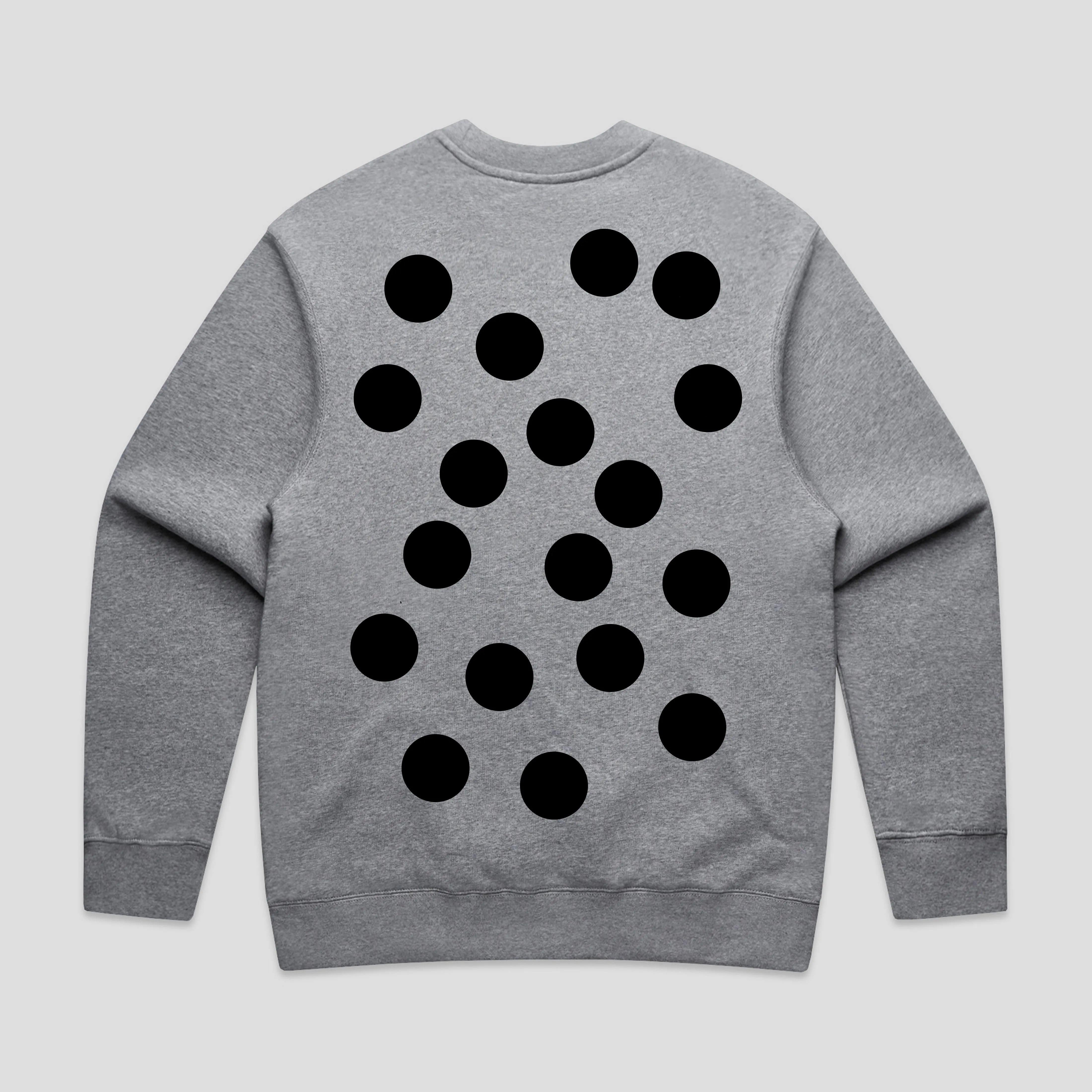 Polka - Heather Grey Heavyweight Sweatshirt