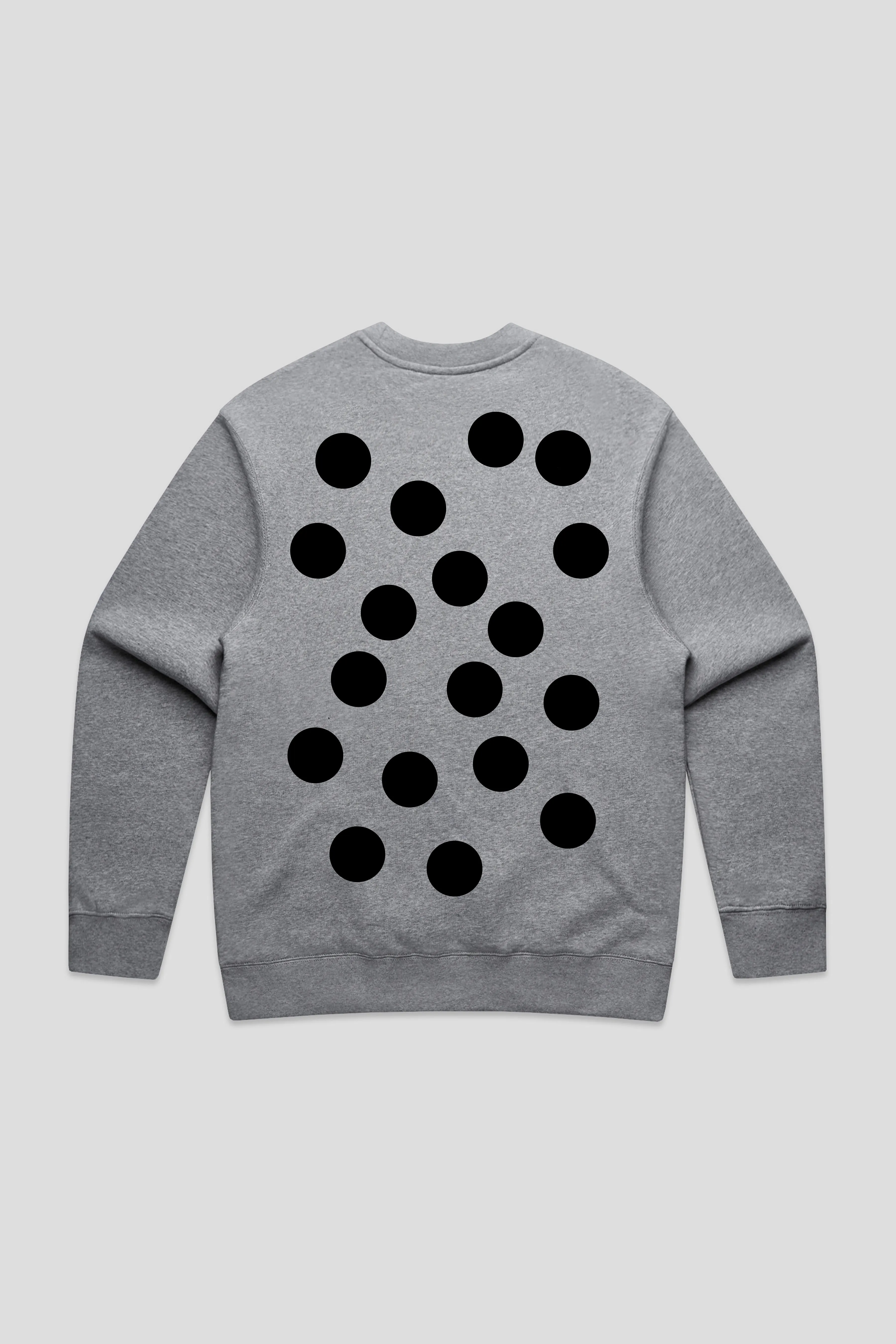Polka - Heather Grey Heavyweight Sweatshirt