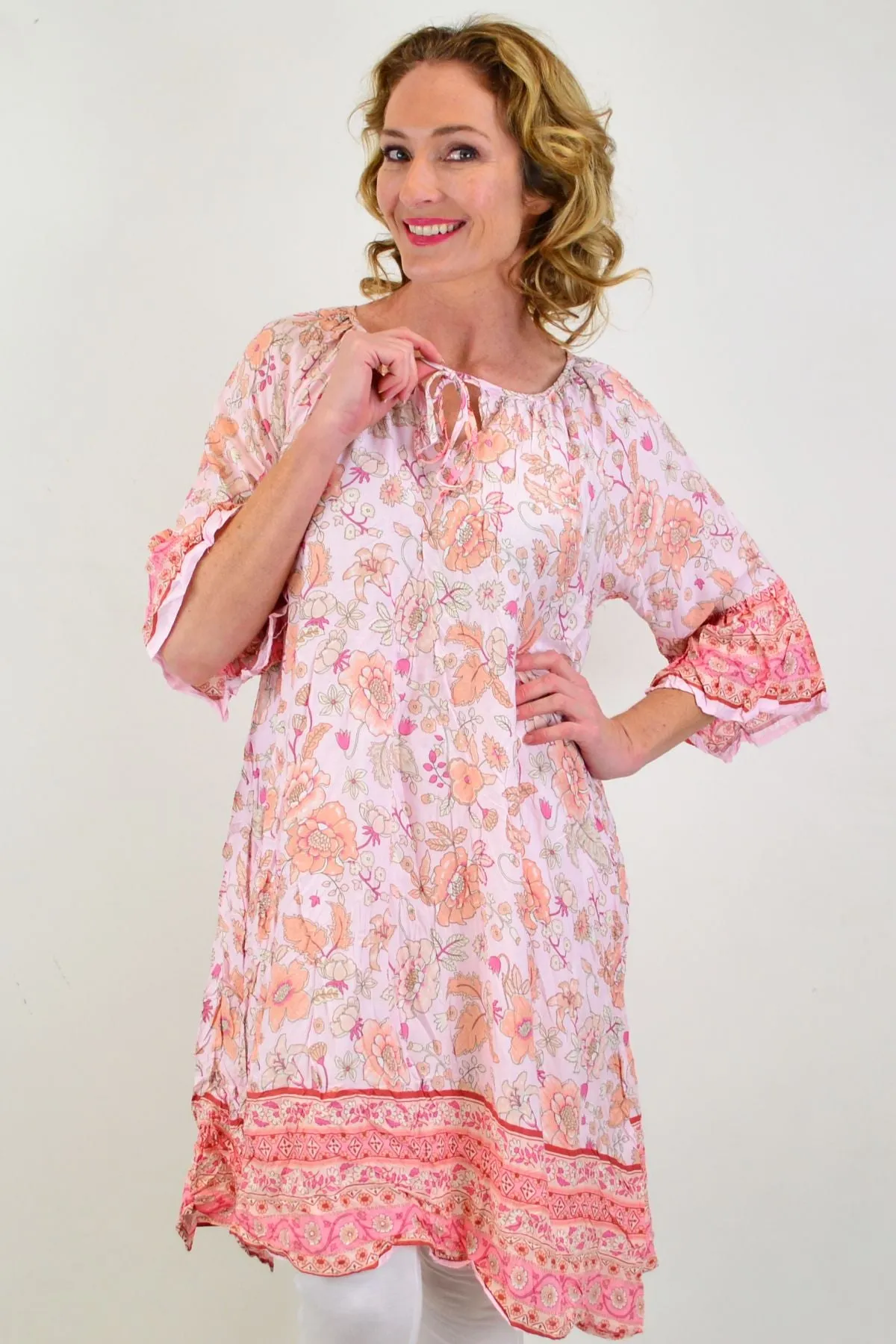Pretty Polly Crinkle Tunic Dress