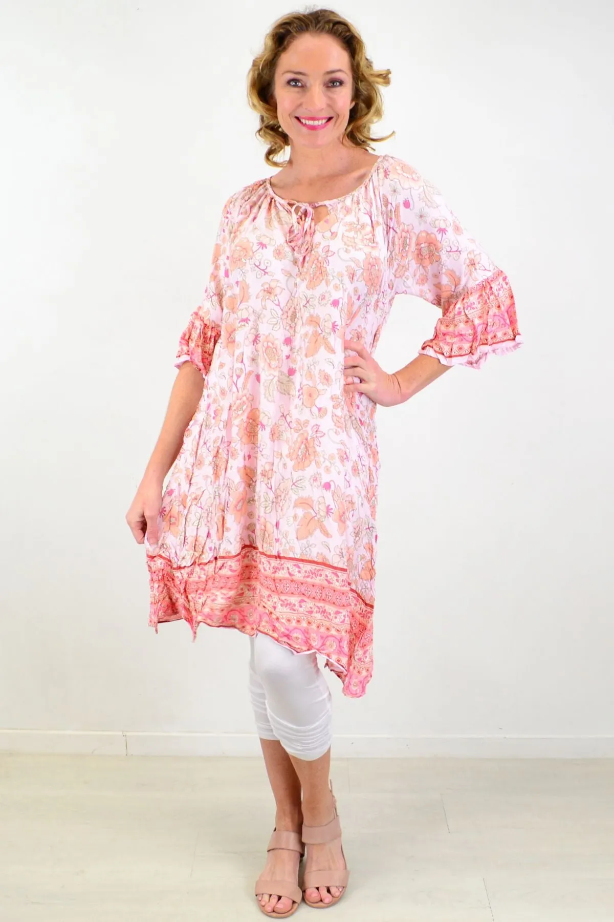 Pretty Polly Crinkle Tunic Dress