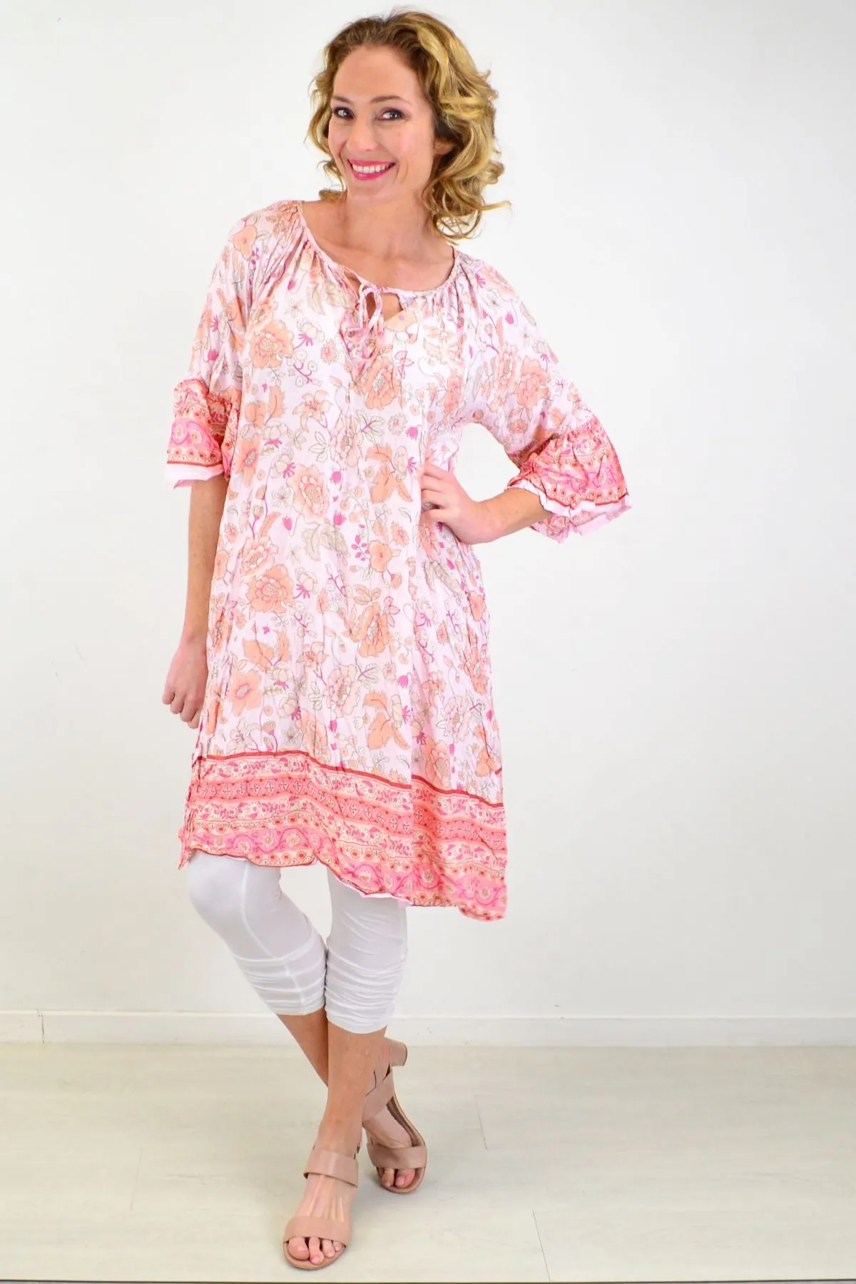 Pretty Polly Crinkle Tunic Dress