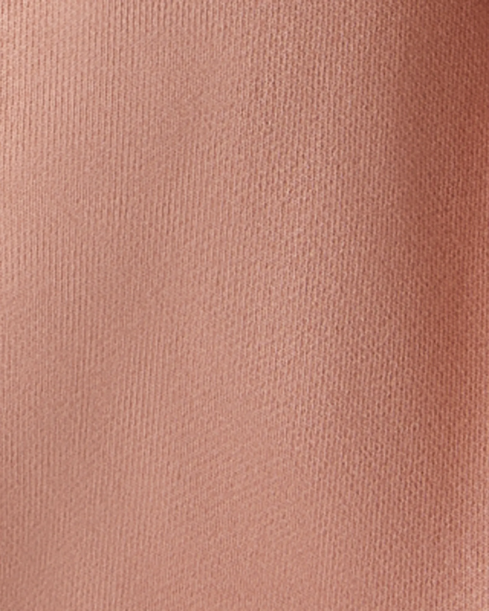 (Re)sourced Cotton Cardigan Sweatshirt | Blush