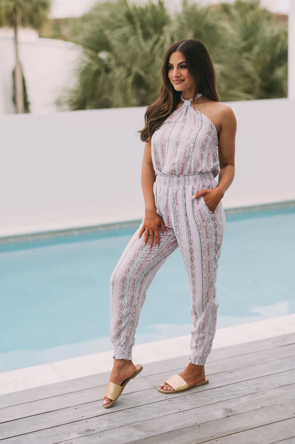 Shelley Printed Jogger