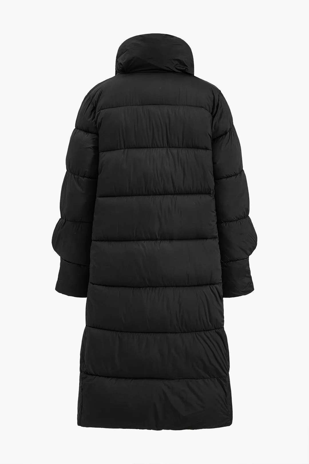 Solid Padded Pocket Puffer