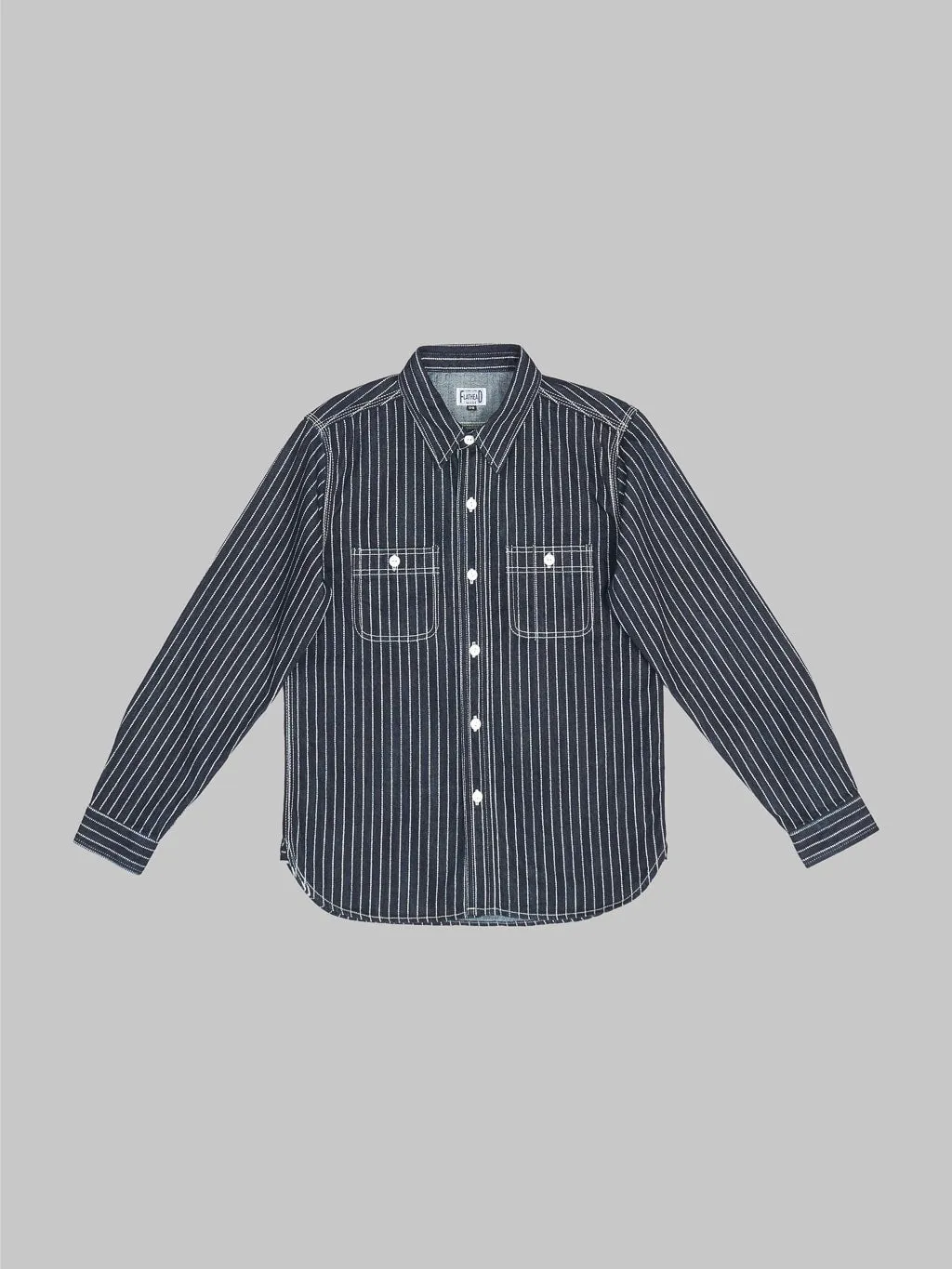 The Flat Head 10oz Indigo Wabash Work Shirt