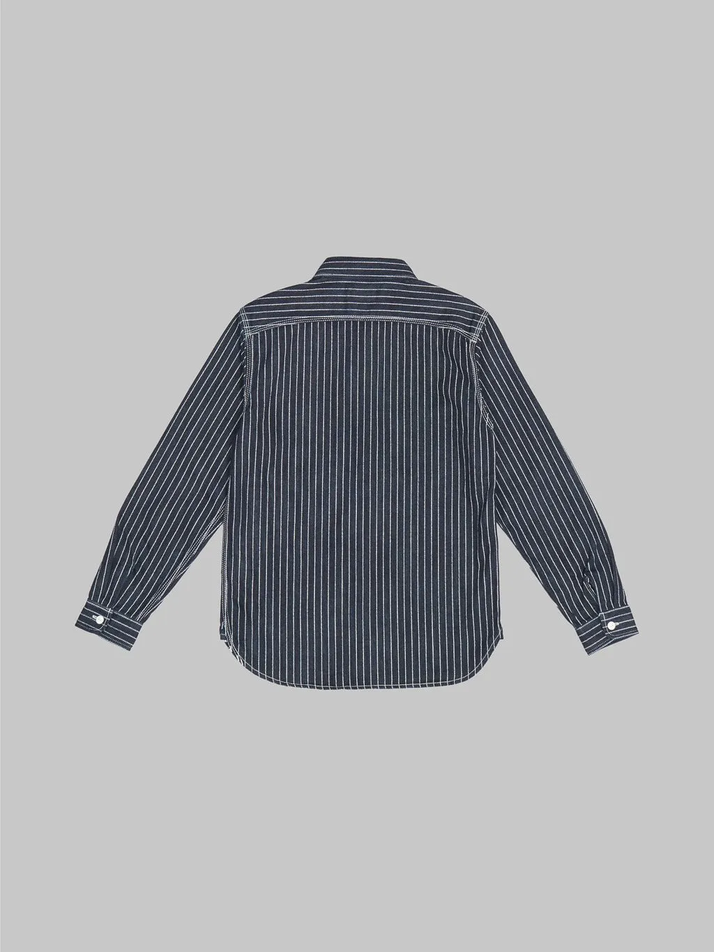 The Flat Head 10oz Indigo Wabash Work Shirt