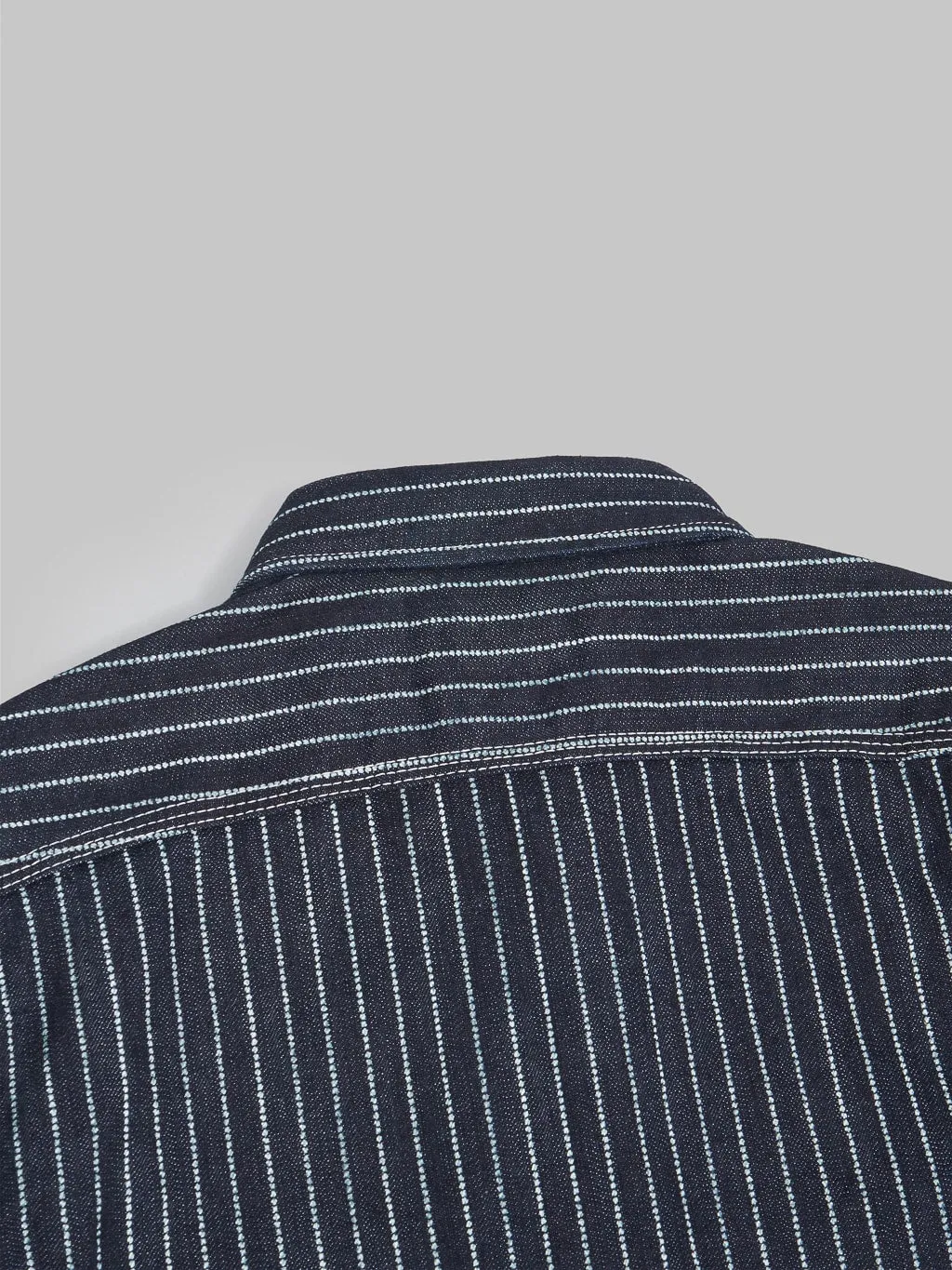 The Flat Head 10oz Indigo Wabash Work Shirt