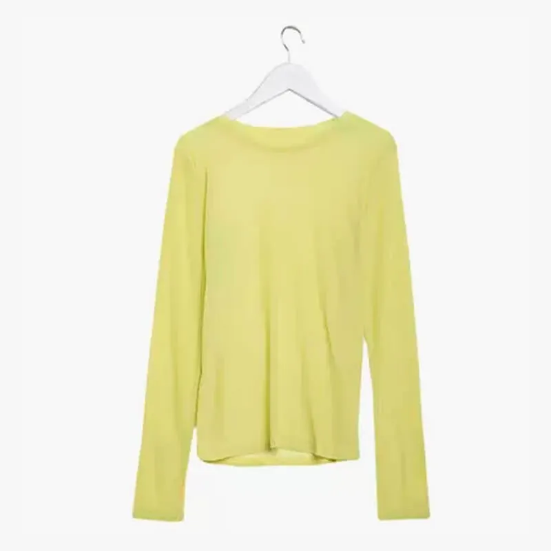 Transparent Silk Mesh Long Sleeve For Women