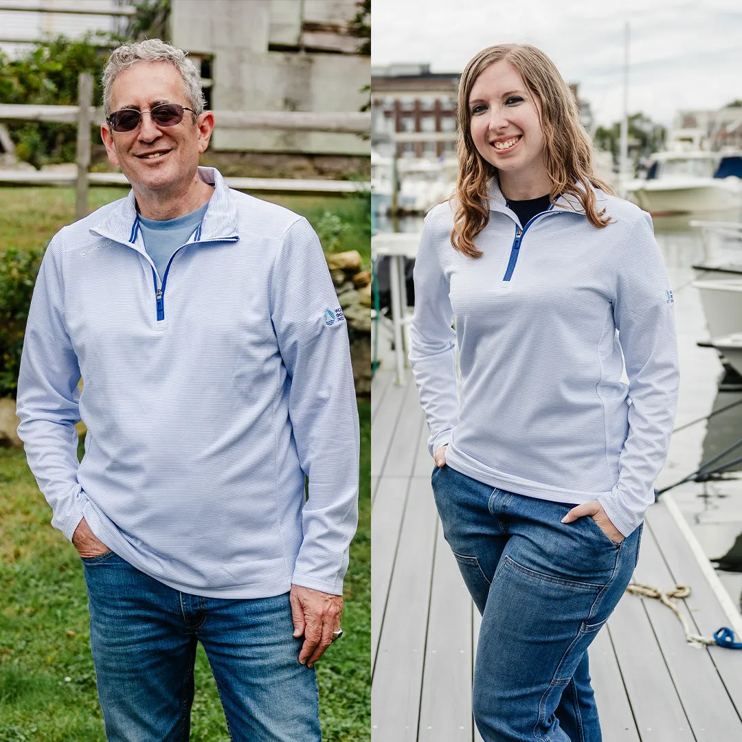 WHOI Logo Quarter-Zip