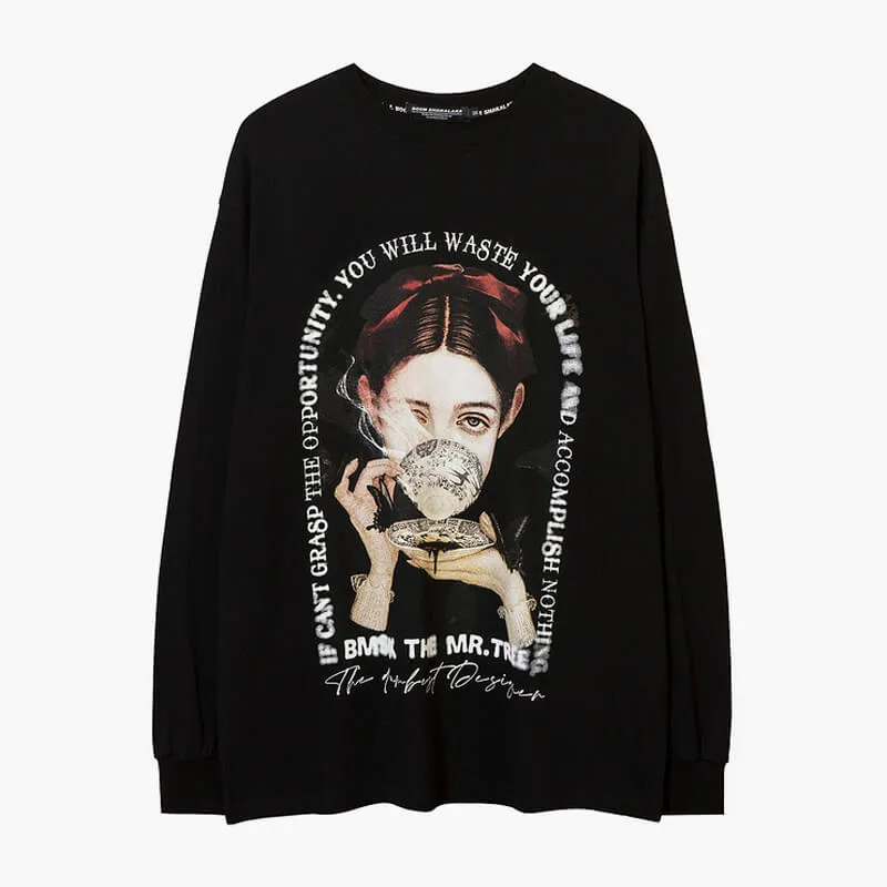 You Will Waste Your Life Long Sleeve Shirt